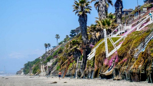 Encinitas-CA-Beach-Stairs-Grandview-Beacons-Stonesteps-Kyle-Thomas-Photography