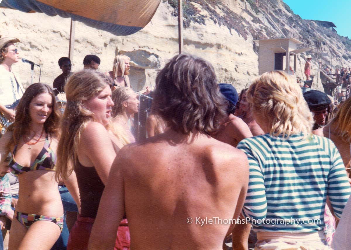 1970s Encinitas beach culture at Stonesteps