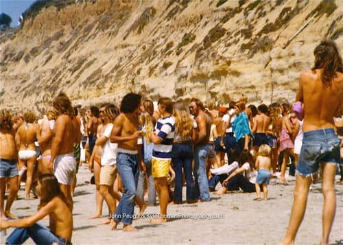 Cups below the bluff