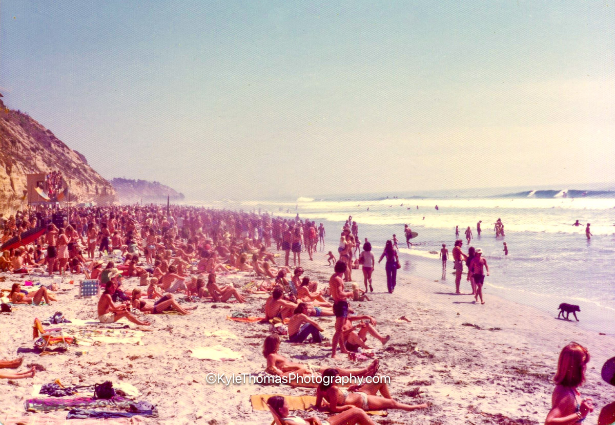 Half of Encinitas was there that day