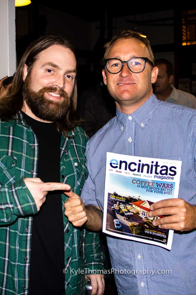 Encinitas Magazine launch party at the Pannikin, February 13, 2015 — photo 9 of 11