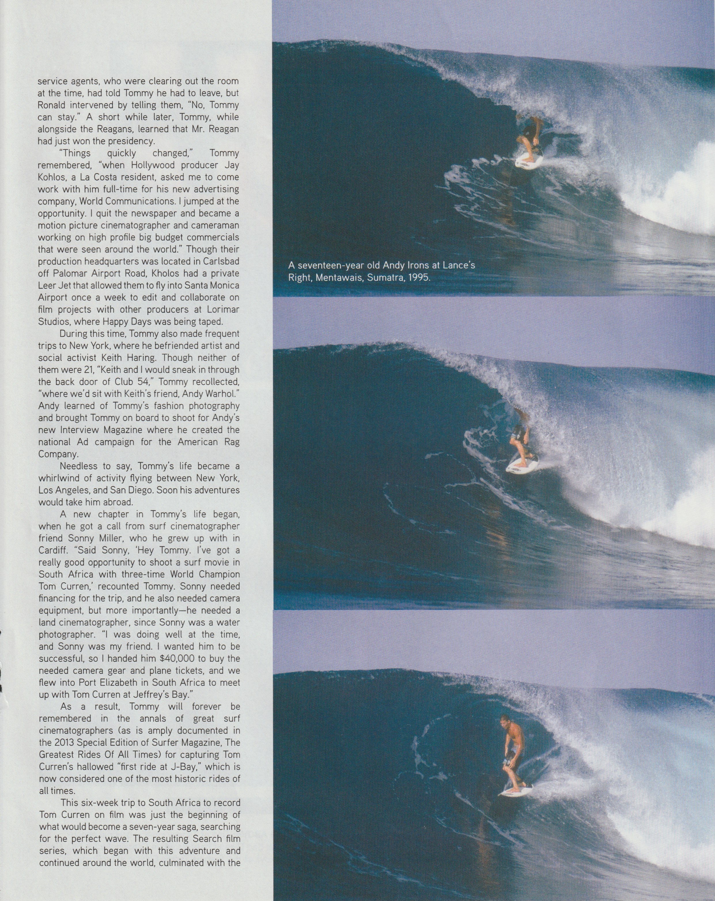 The Amazing Life of Thomas DeSoto, as it ran in Encinitas Magazine, page 21