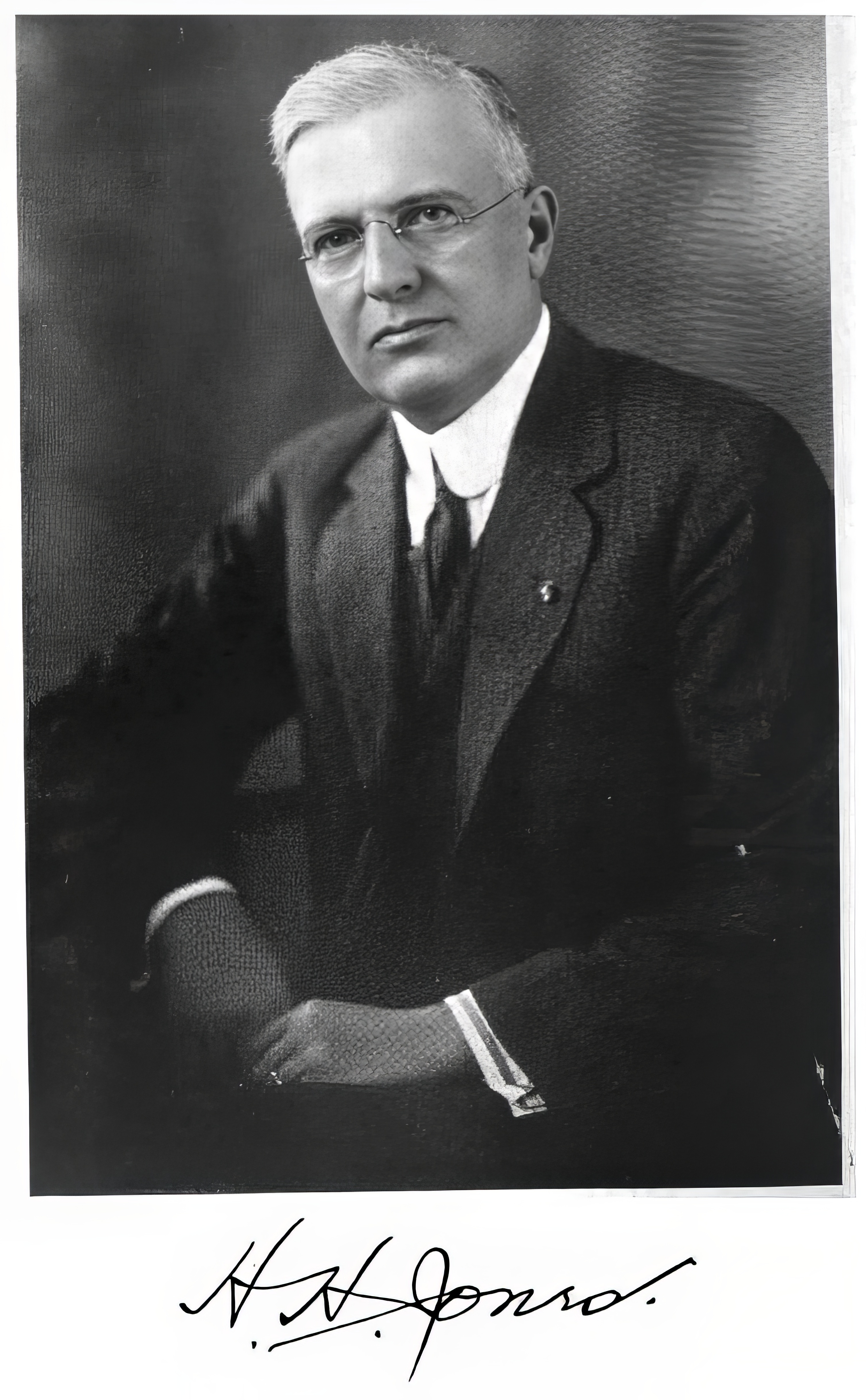 Henry Harrison Jones or H.H. Jones, President and General Manager of San Diego Consolidated Gas & Electric Company 1910-2924