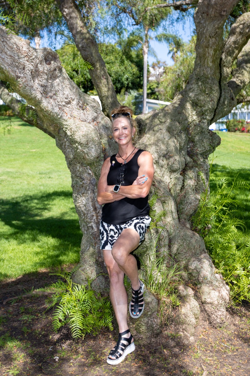 Denise Mueller at Glenn Park in Cardiff