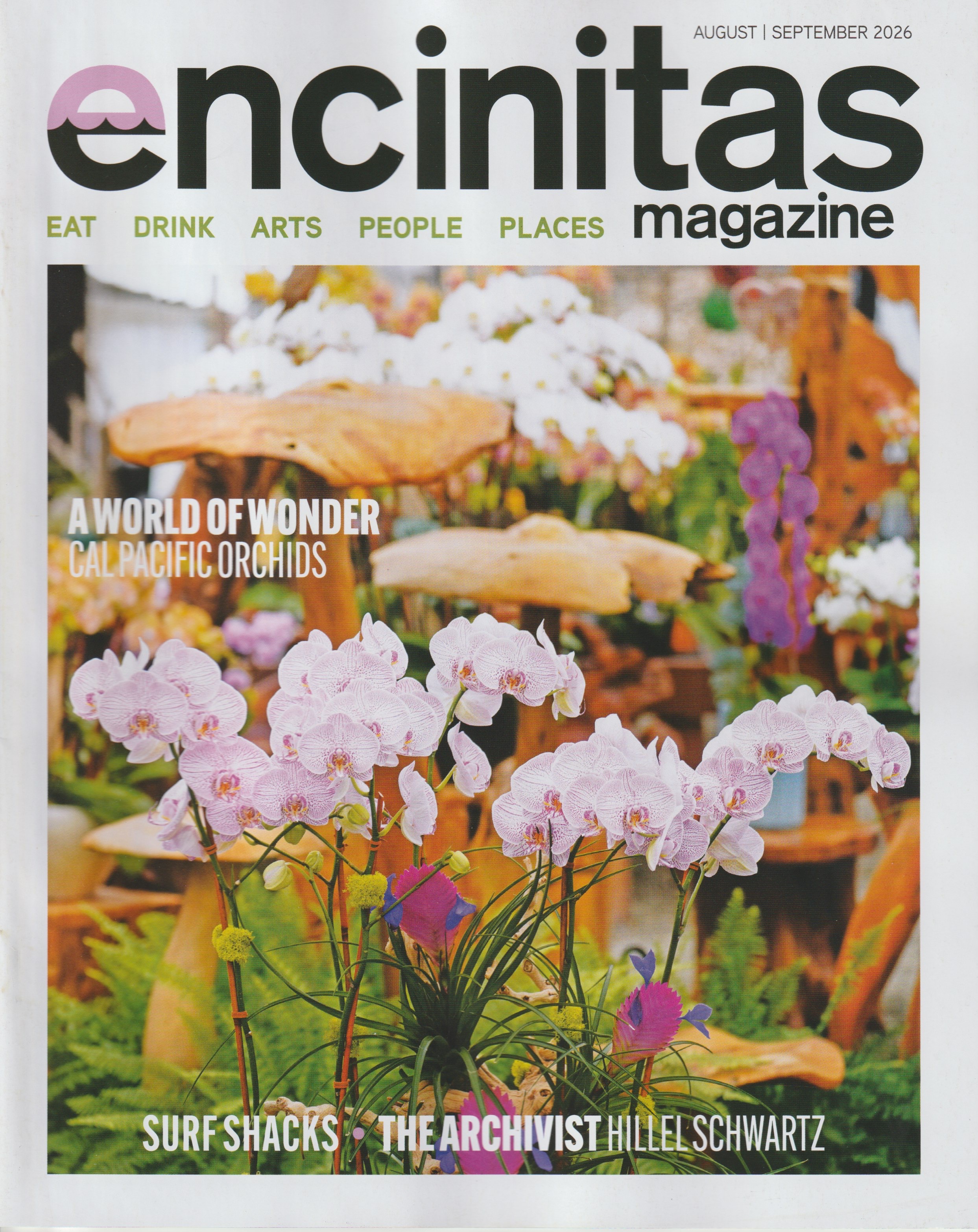 Encinitas Magazine cover, August September 2026